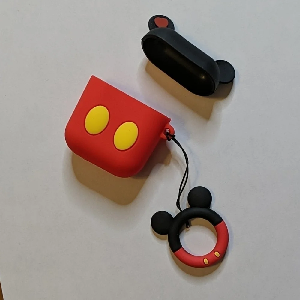Mickey mouse silicone airpods case